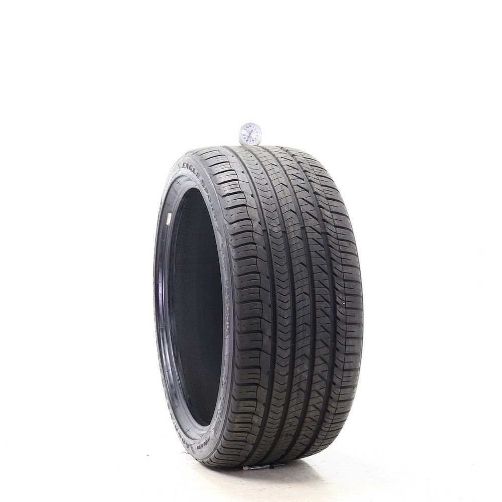 Set of (2) Used 255/35R19 Goodyear Eagle Sport AS 96W - 8/32 - Image 1
