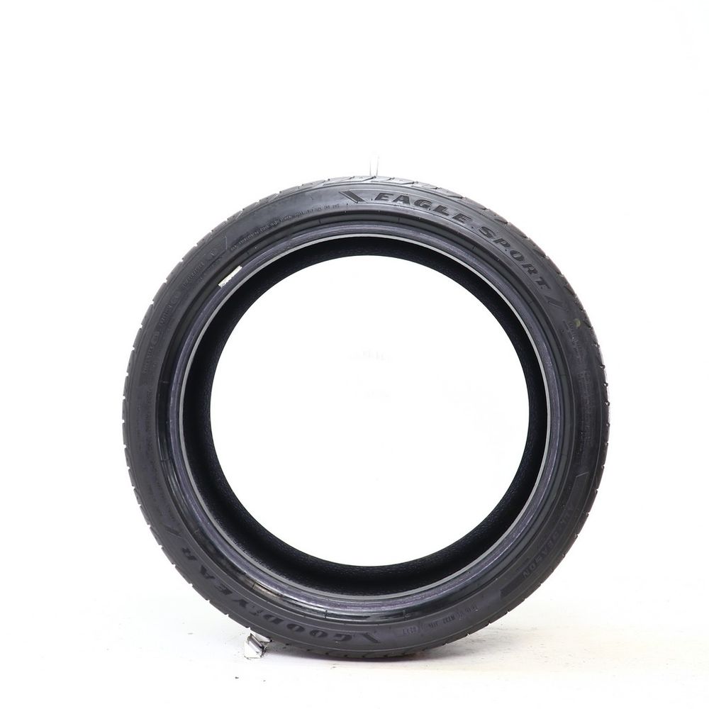 Set of (2) Used 255/35R19 Goodyear Eagle Sport AS 96W - 8/32 - Image 3