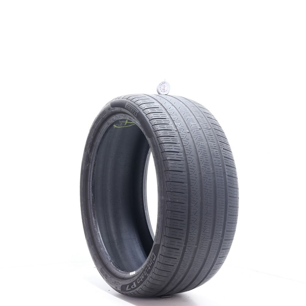 Set of (2) Used 275/35R21 Pirelli Cinturato P7 NO 103V - 6-6.5/32 - Image 4