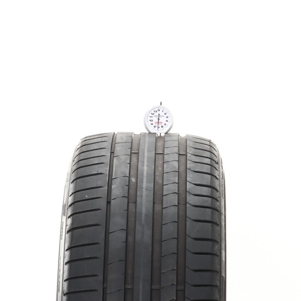Set of (2) Used 255/40R21 Pirelli P Zero PZ4 R01 PNCS 102Y - 7/32 - Image 2