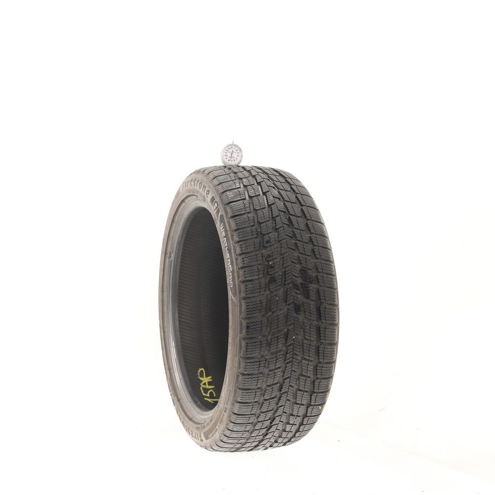 Set of (2) Used 225/45R18 Firestone WeatherGrip 95V - 7-7.5/32 - Image 4