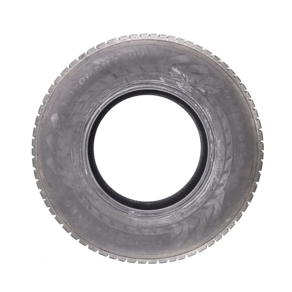 Set of (2) Used 265/70R16 Nokian Hakkapeliitta 7 SUV Studded 112T - 12-12.5/32 - Image 3