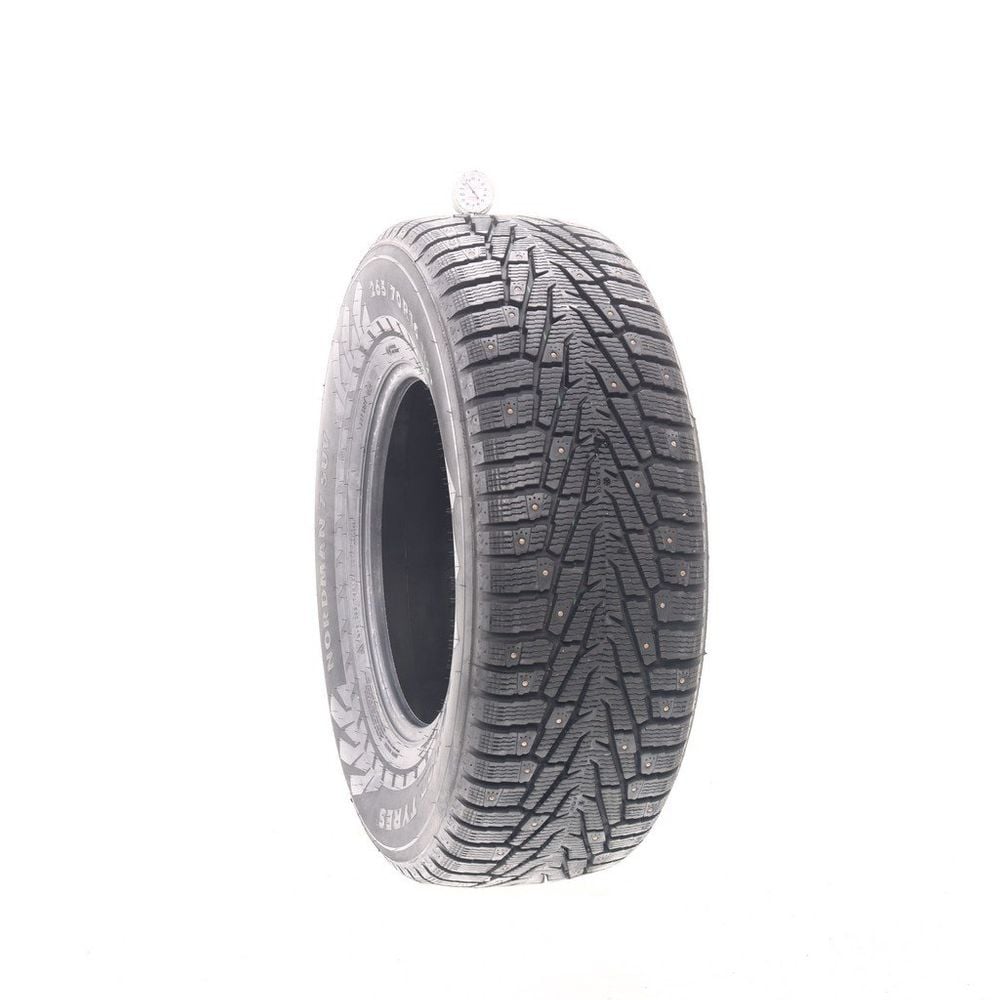 Set of (2) Used 265/70R16 Nokian Hakkapeliitta 7 SUV Studded 112T - 12-12.5/32 - Image 4