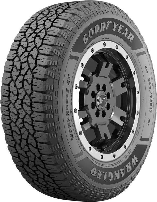 Set of (4) New 285/45R22 Goodyear Wrangler Workhorse AT 114H - Image 1
