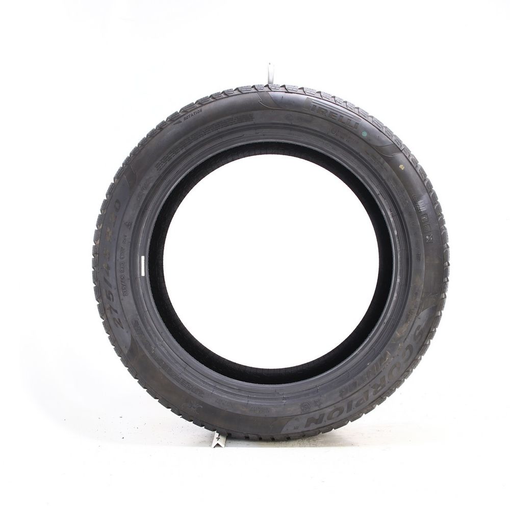 Used 275/45R20 Pirelli Scorpion Winter Run Flat 110V - 8/32 - Image 3