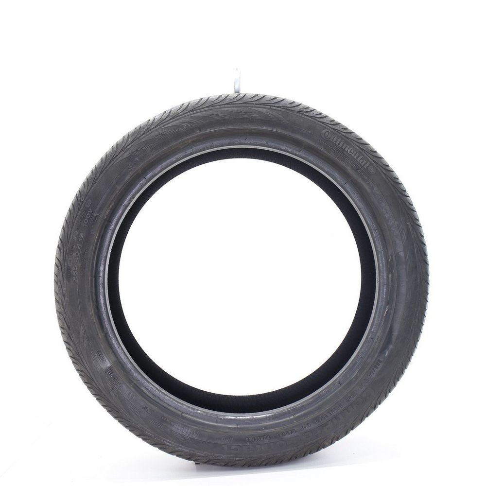 Set of (2) Used 255/40R19 Continental ContiProContact MO 100V - 7-7.5/32 - Image 3