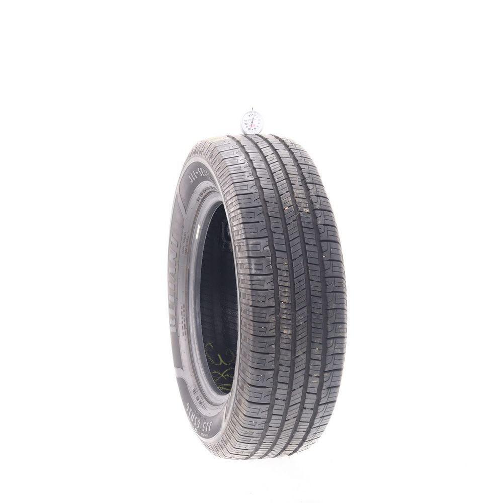Set of (2) Used 215/65R16 Goodyear Reliant All-season 98V - 7-7.5/32 - Image 4