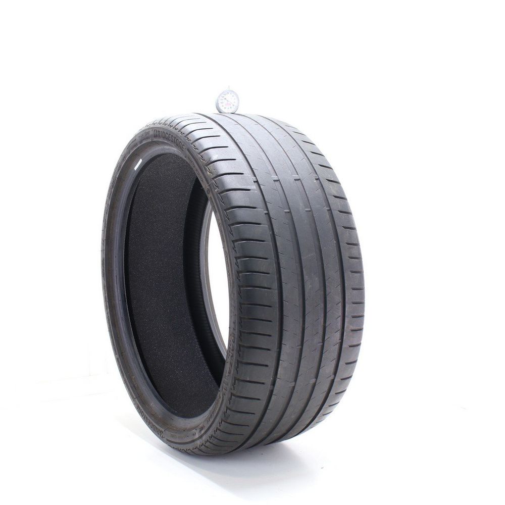 Set of (4) Used 255/35R21 Bridgestone Turanza T005 AO 98Y - 5-6.5/32 - Image 1