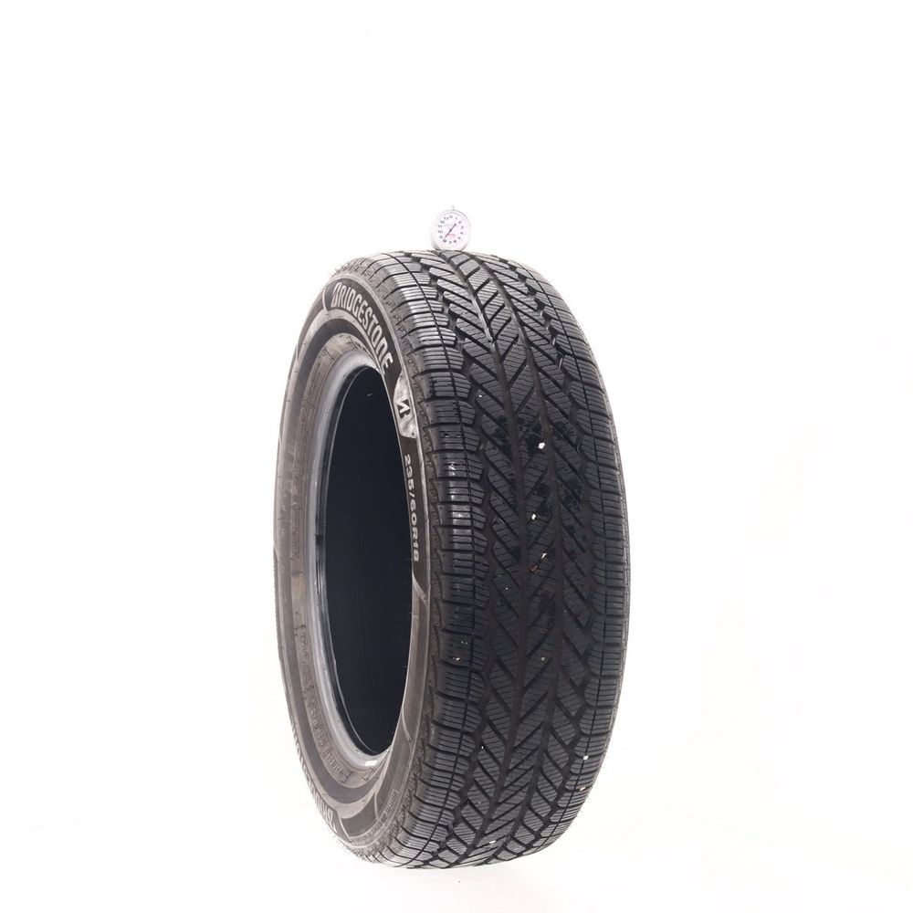 Set of (2) Used 235/60R18 Bridgestone WeatherPeak 103H - 8/32 - Image 1