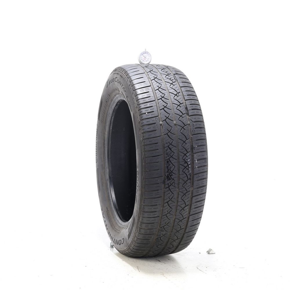 Set of (2) Used 235/60R18 Continental TrueContact Tour 103H - 4.5-5/32 - Image 1