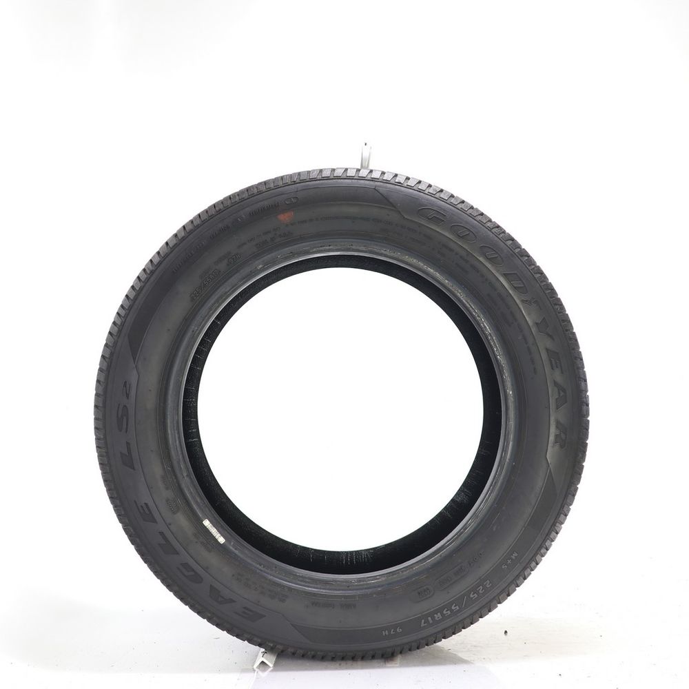 Set of (2) Used 225/55R17 Goodyear Eagle LS-2 97H - 7.5-8/32 - Image 3