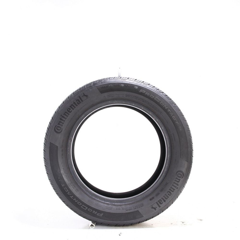 Set of (4) Used 215/55R16 Continental ProContact TX 97H - 7-8/32 - Image 3
