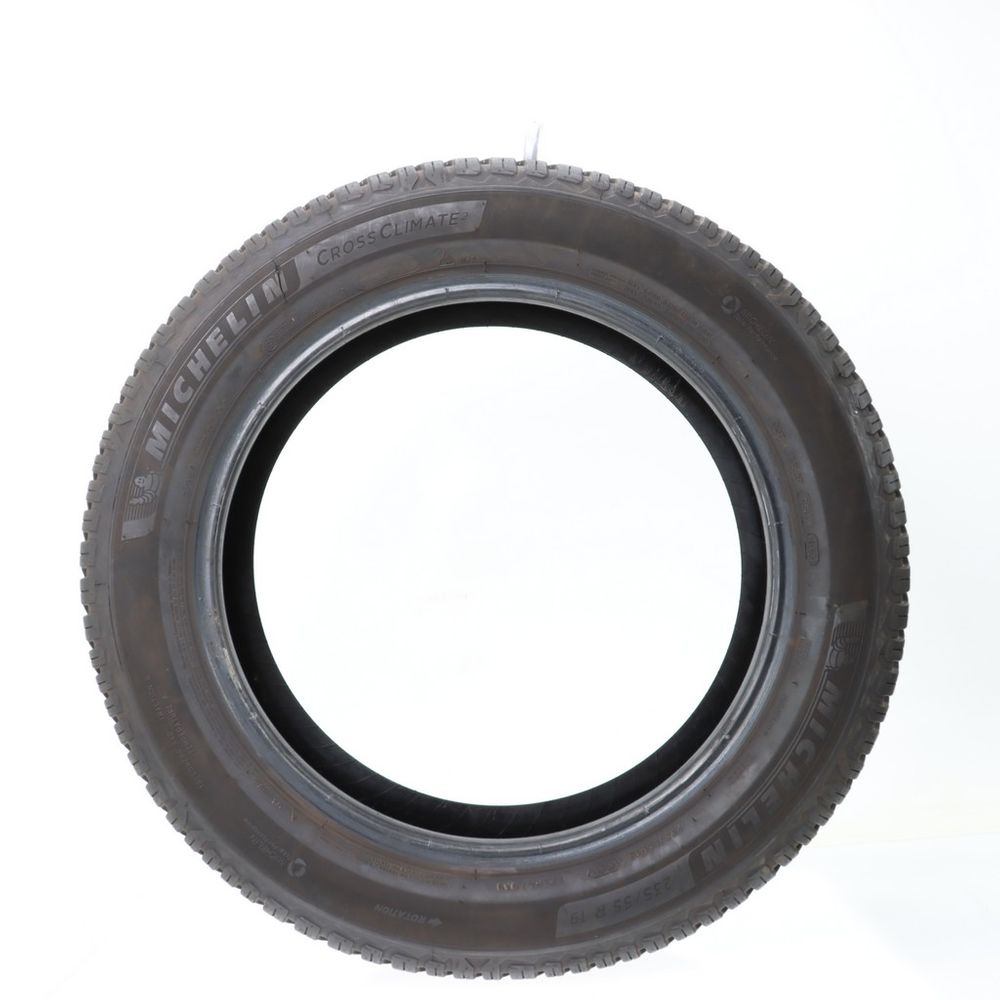 Set of (2) Used 235/55R19 Michelin CrossClimate 2 105V - 9-10/32 - Image 6