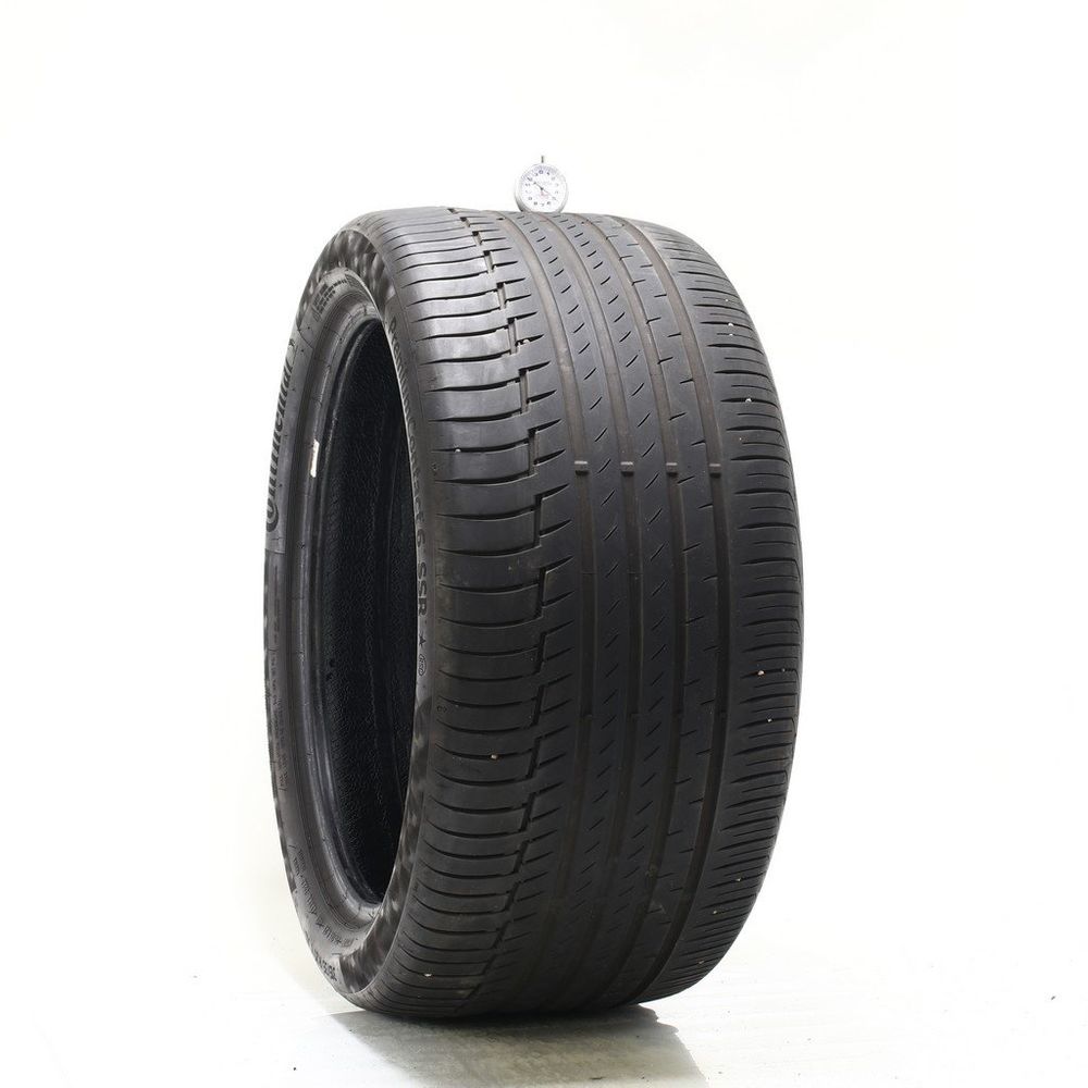 Set of (4) Used 315/35R21 Continental PremiumContact 6 SSR 111Y - 5-6/32 - Image 1