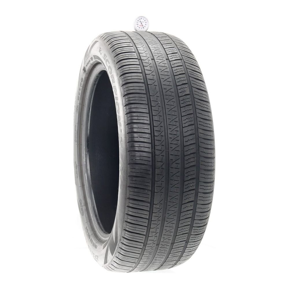 Set of (4) Used 275/45R20 Pirelli Scorpion Zero Run Flat 110H - 5.5-7/32 - Image 1