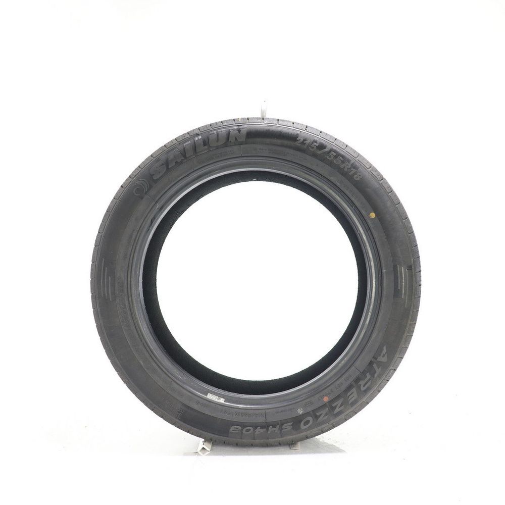 Set of (2) Used 215/55R18 Sailun Atrezzo SH408 95V - 9-9.5/32 - Image 6