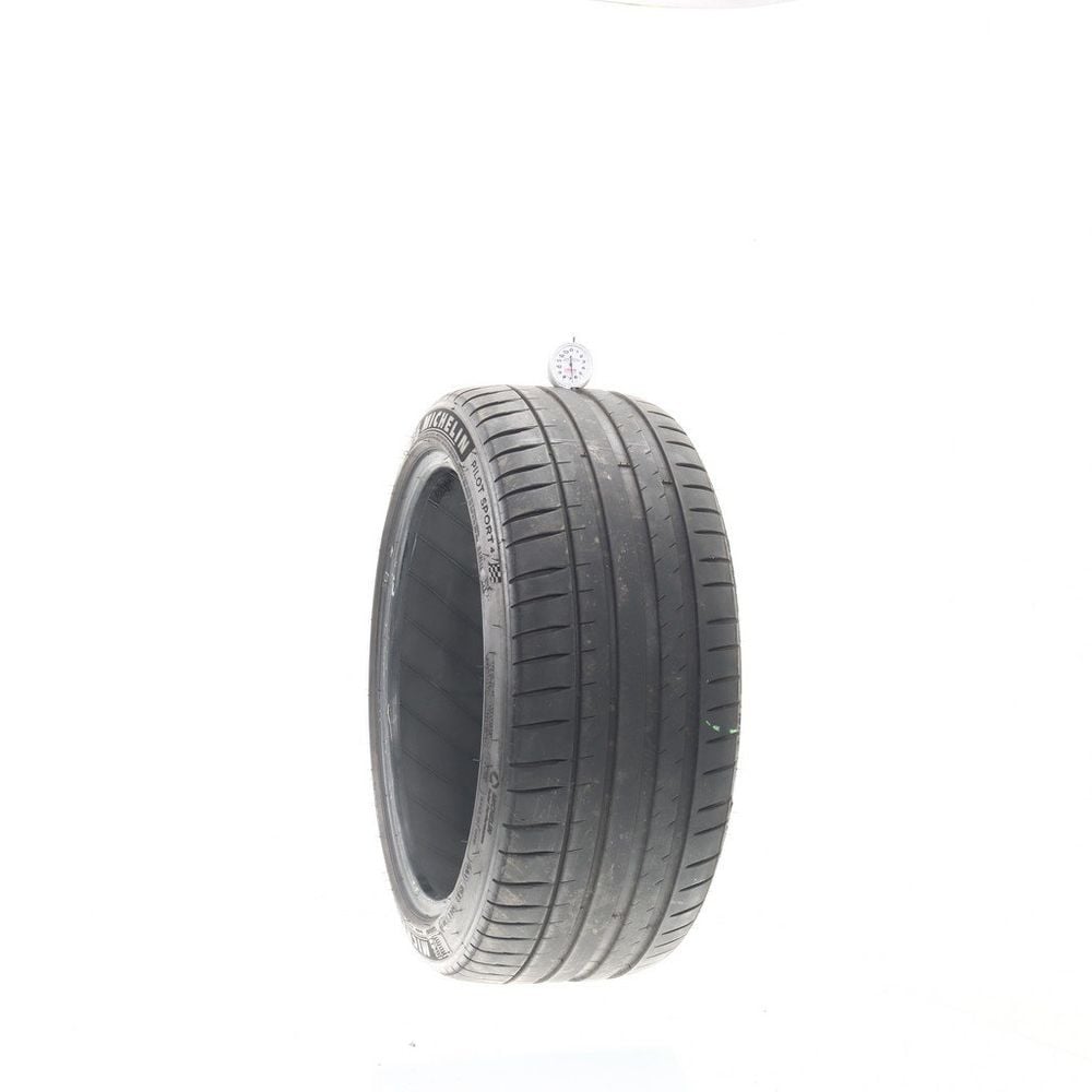 Set of (2) Used 235/40ZR18 Michelin Pilot Sport 4 95Y - 6.5-8/32 - Image 1