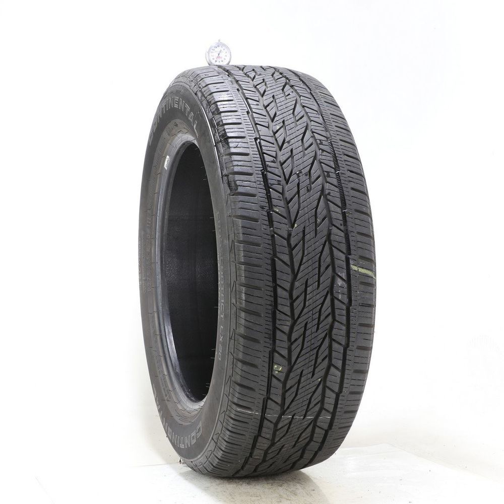 Set of (2) Used P 275/55R20 Continental CrossContact LX20 111S - 8-9/32 - Image 1