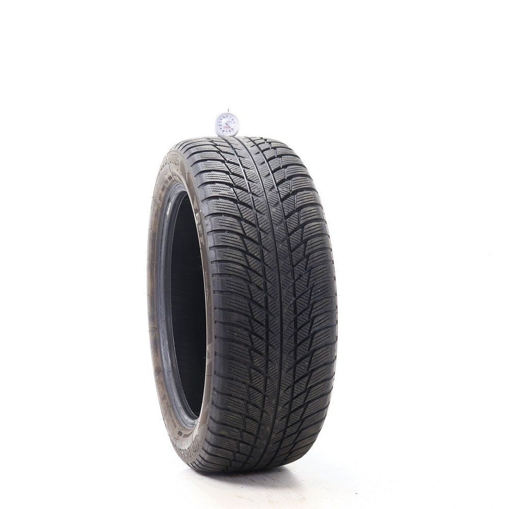 Set of (2) Used 225/50R18 Bridgestone Blizzak LM-001 RFT 95H - 5/32 - Image 1