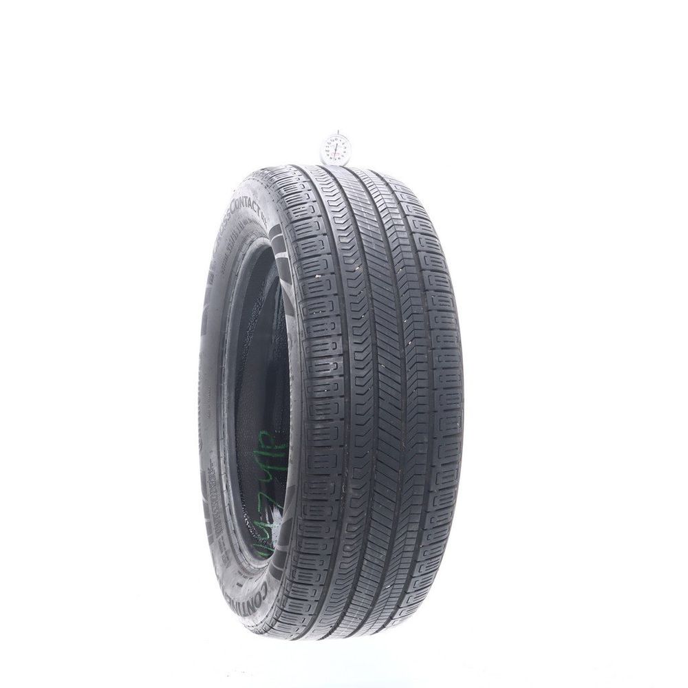 Set of (2) Used 235/55R19 Continental CrossContact RX 105H - 7.5-8/32 - Image 1