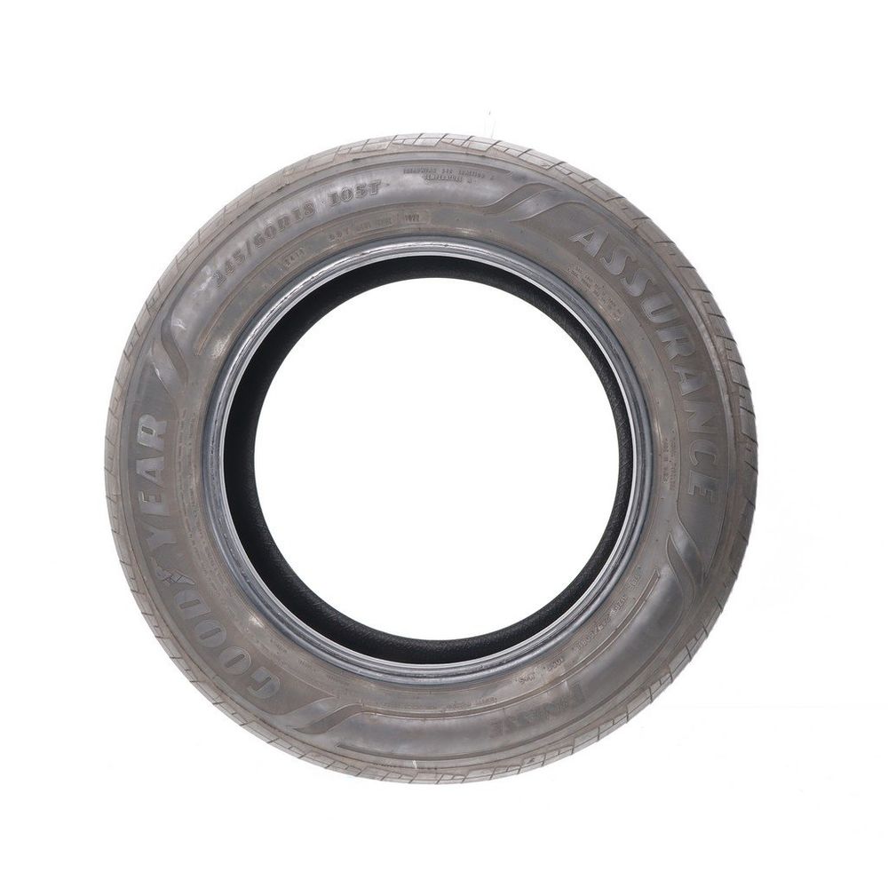 Set of (4) Used 245/60R18 Goodyear Assurance Finesse 105T - 6.5-8/32 - Image 3