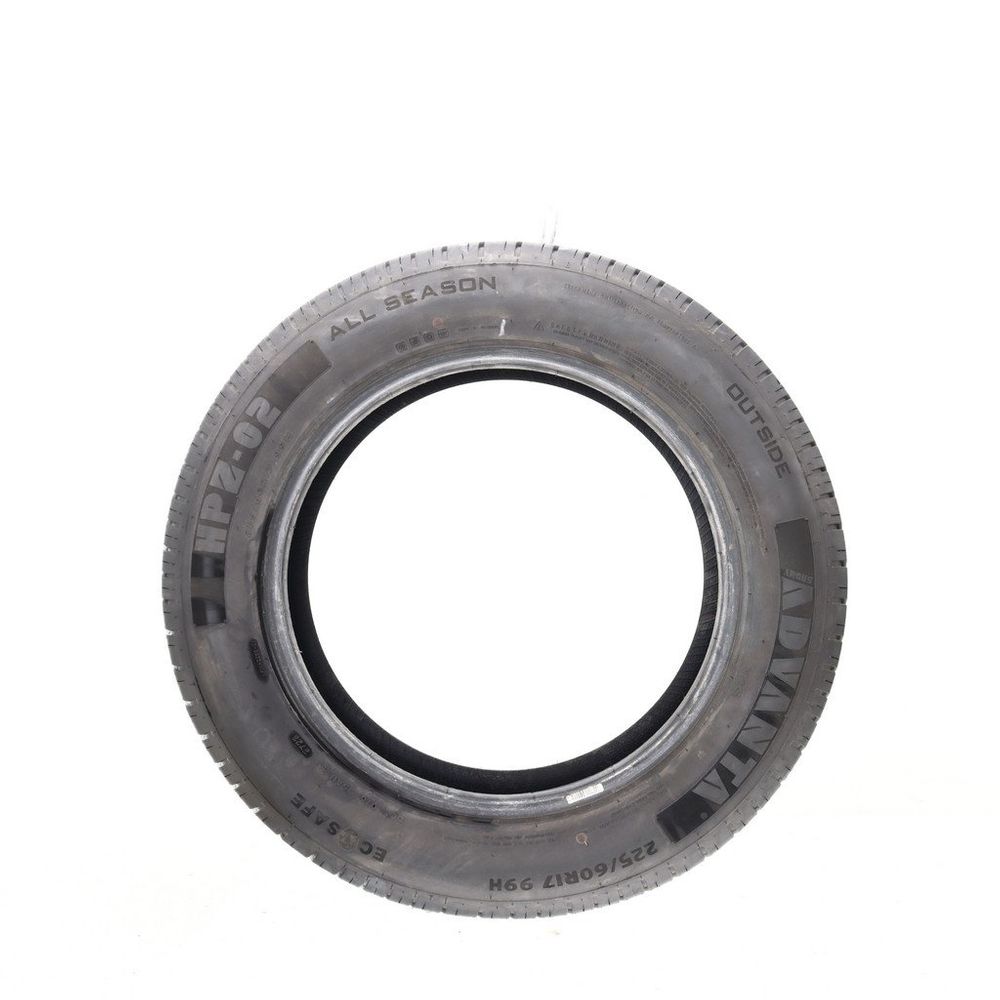 Set of (2) Used 225/60R17 Advanta HP Z-02 99H - 8.5/32 - Image 3
