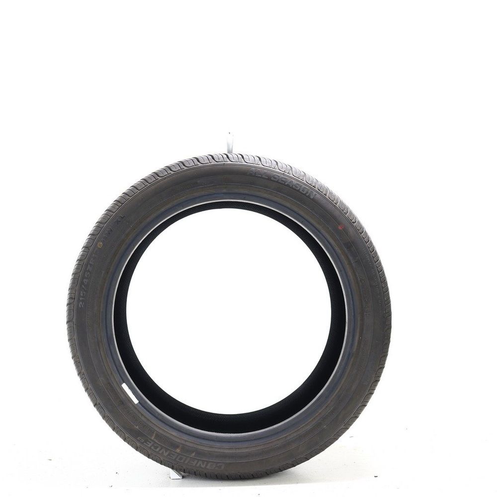 Set of (4) Used 215/45ZR17 Caldera Confidence C3 91W - 8-8.5/32 - Image 3