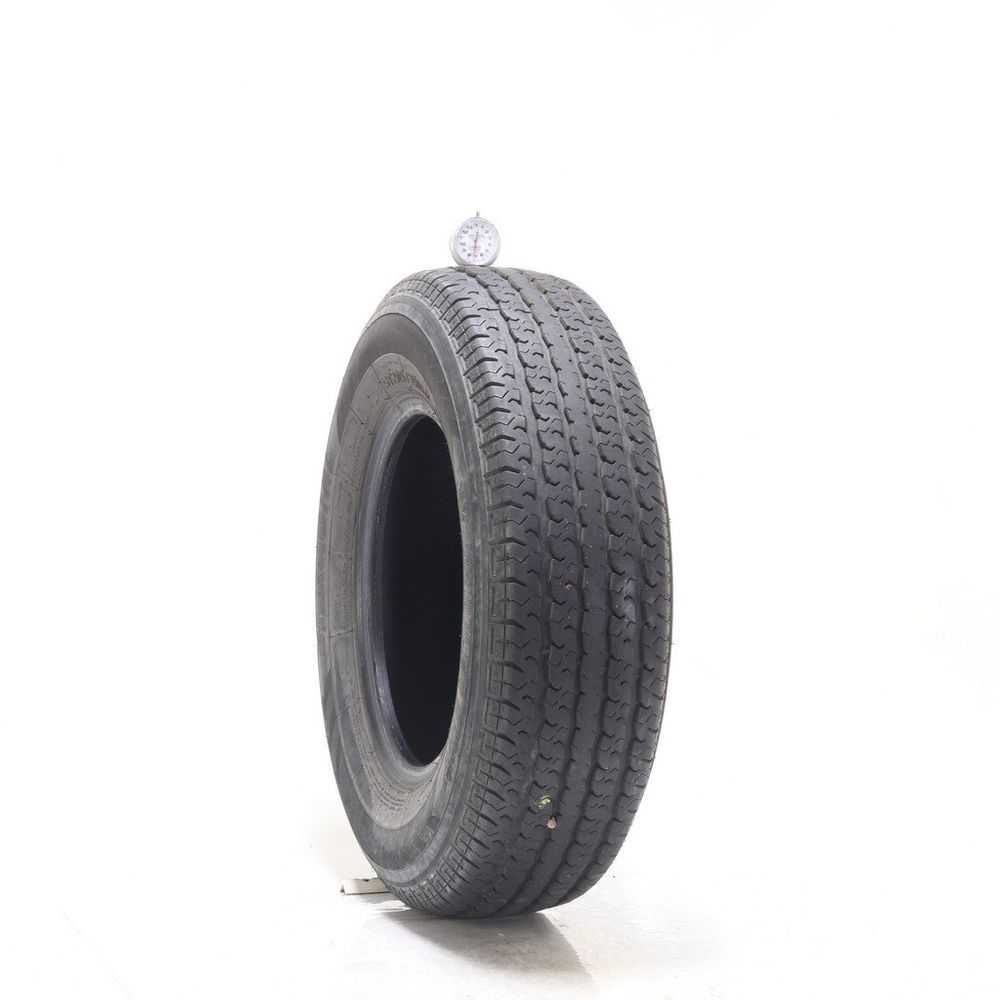 Set of (2) Used ST 205/75R14 Trailer King II ST Radial 100/96L C - 7-8.5/32 - Image 1