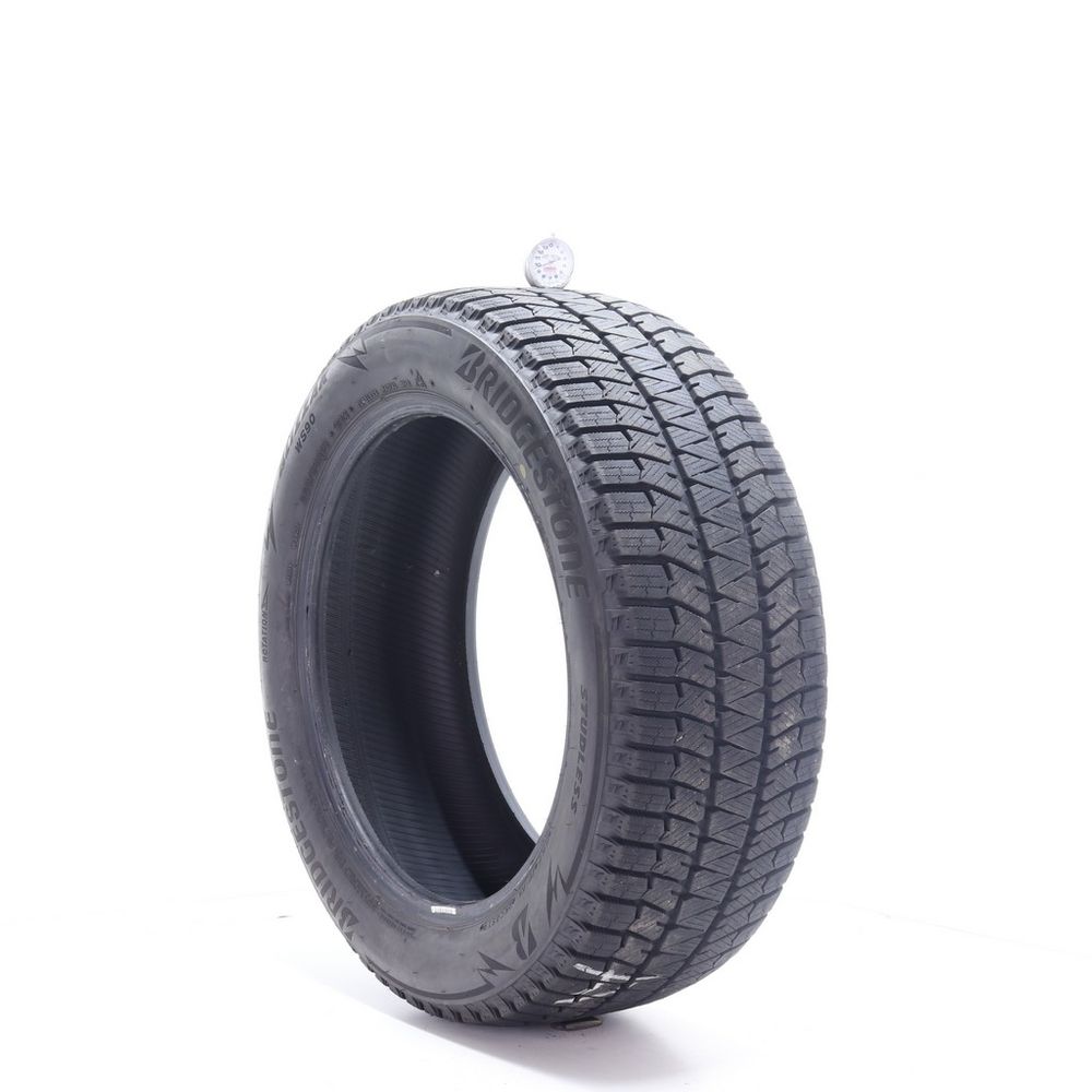 Set of (2) Used 225/55R18 Bridgestone Blizzak WS90 Studless 98H - 8.5-9.5/32 - Image 4