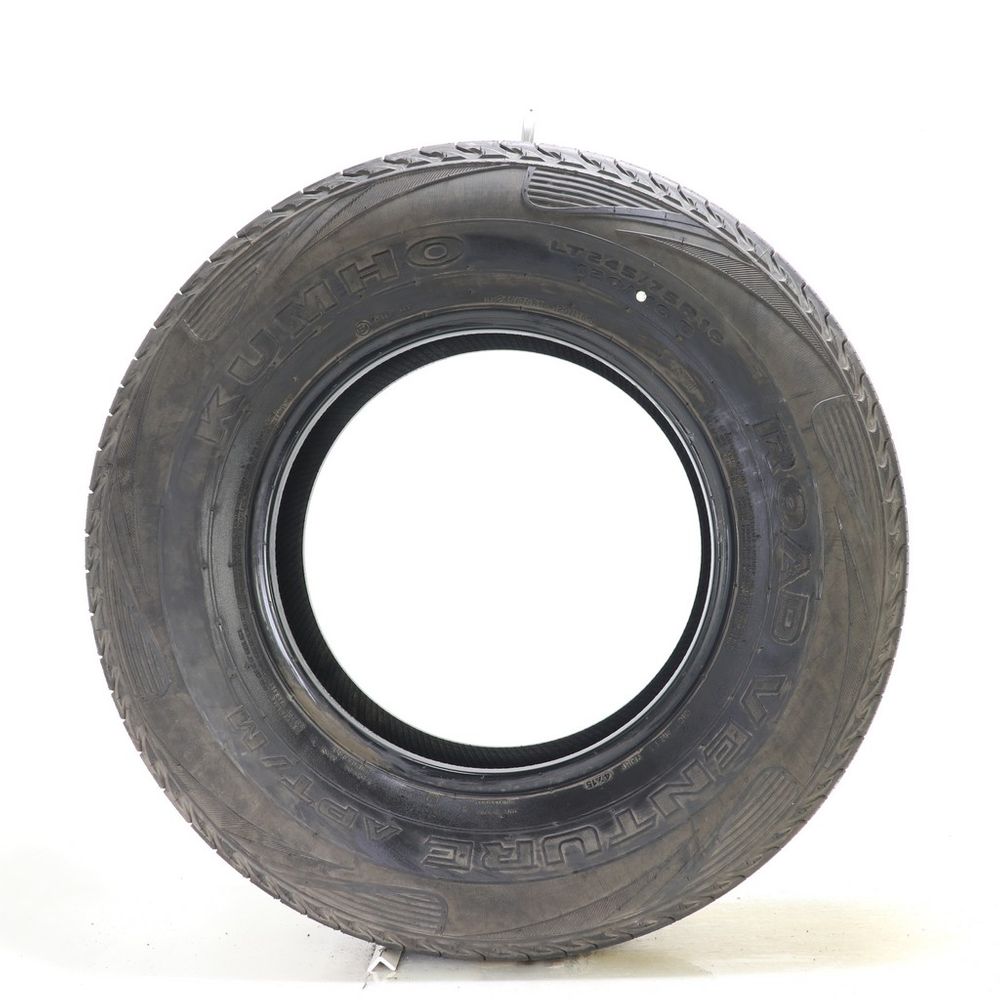 Set of (2) Used LT 245/75R16 Kumho Road Venture APT/M 120/116S E - 10-10.5/32 - Image 3