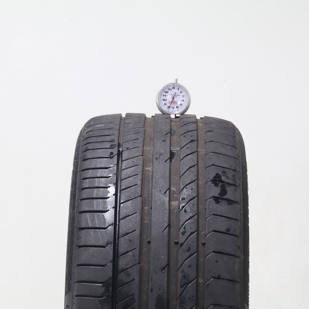 Set of (2) Used 245/35ZR21 Continental ContiSportContact 5P TO ContiSilent 96Y - 7.5/32 - Image 2