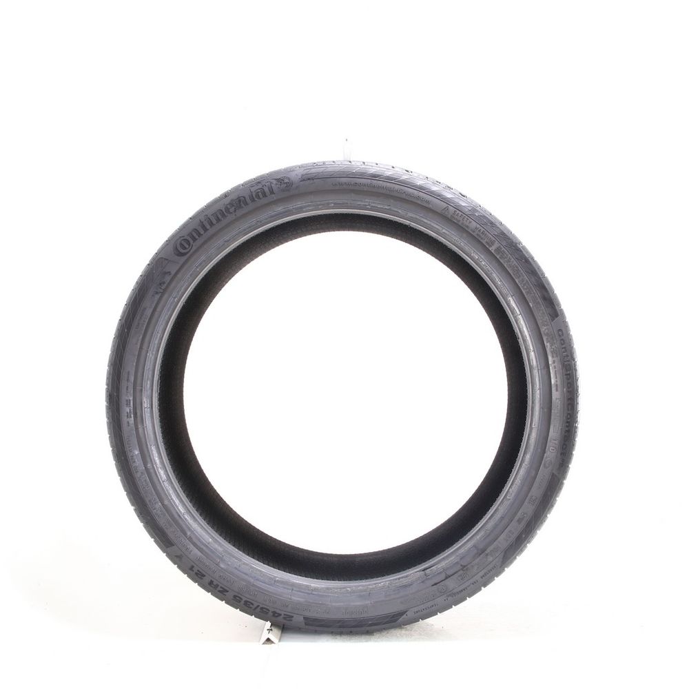 Set of (2) Used 245/35ZR21 Continental ContiSportContact 5P TO ContiSilent 96Y - 7.5/32 - Image 3