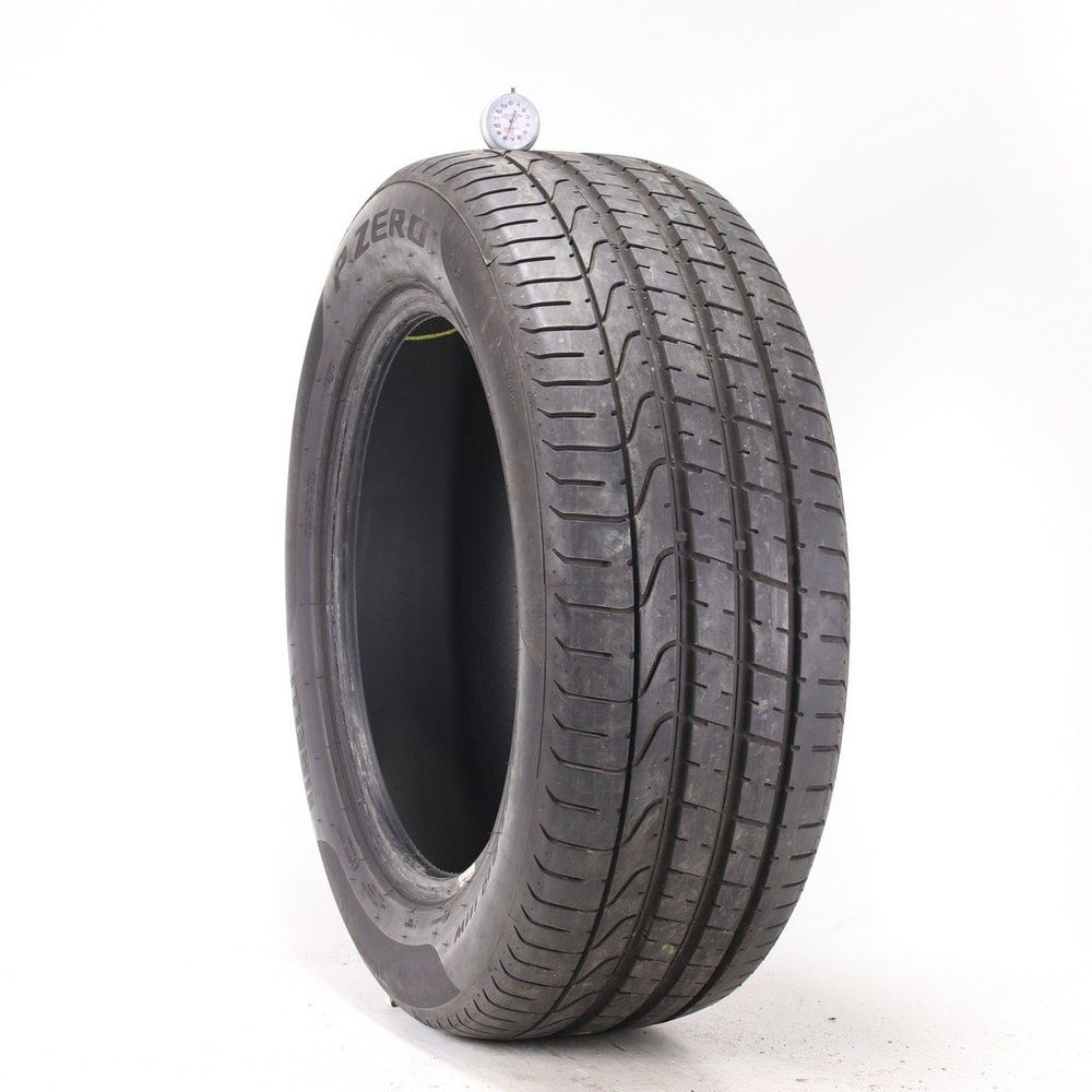 Set of (2) Used 255/55R19 Pirelli P Zero J LR 111W - 7.5-8.5/32 - Image 1