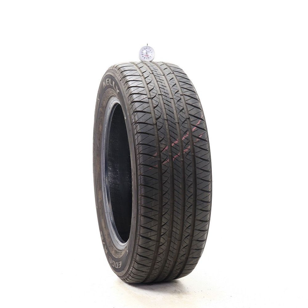 Set of (2) Used 215/60R17 Kelly Edge A/S 96T - 6.5-7/32 - Image 1