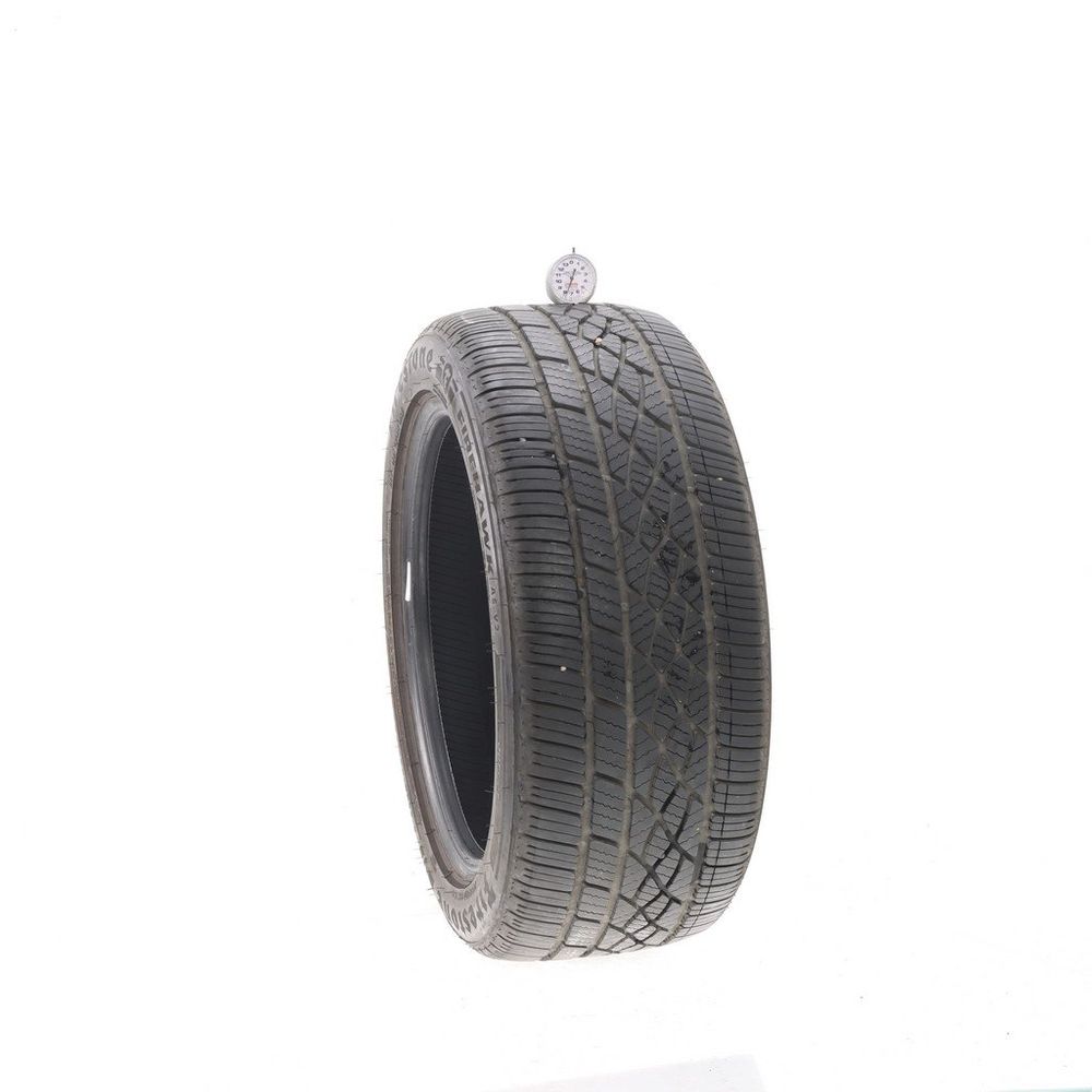 Set of (2) Used 245/45R17 Firestone Firehawk AS V2 99W - 7.5-9/32 - Image 1