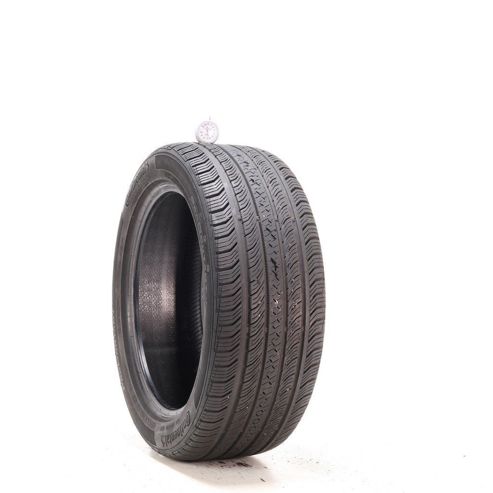 Set of (2) Used 245/45R18 Continental ProContact TX AO 100H - 6.5-7/32 - Image 1