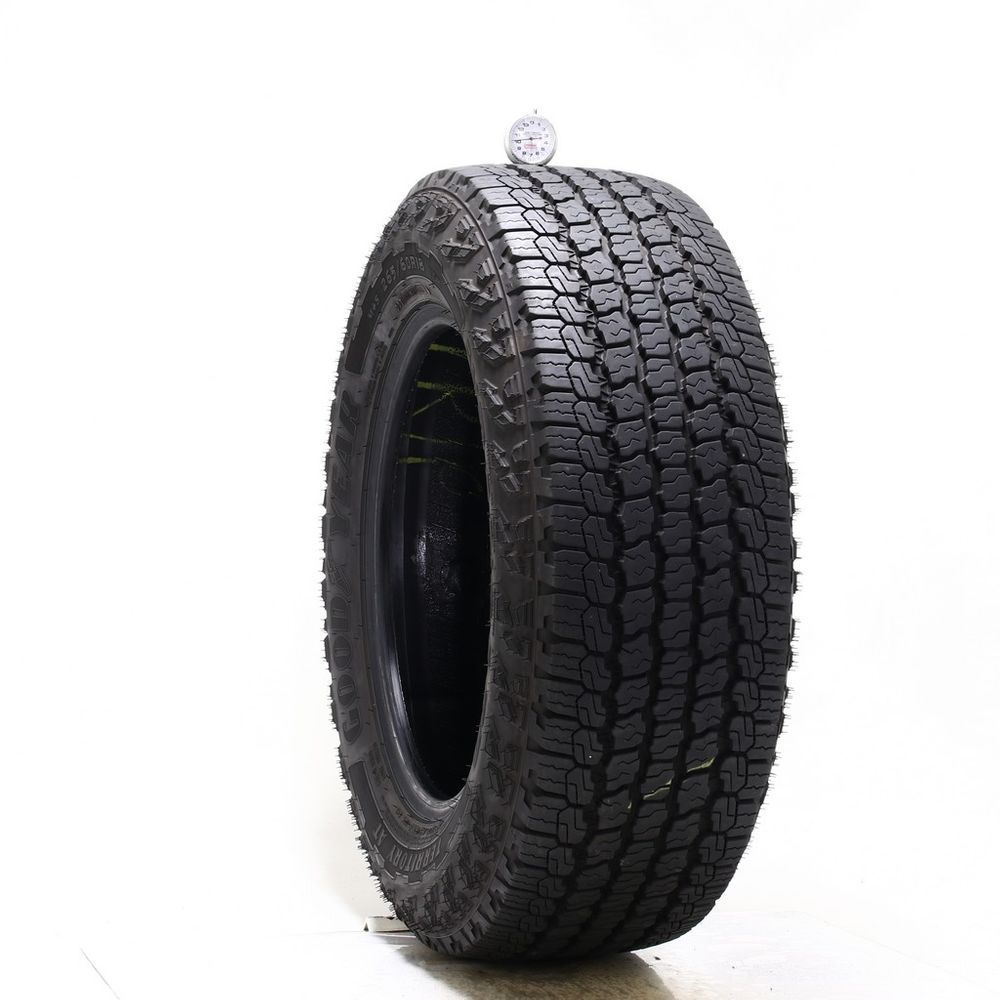 Set of (2) Used 265/60R18 Goodyear Wrangler Territory AT 110H - 10/32 - Image 1