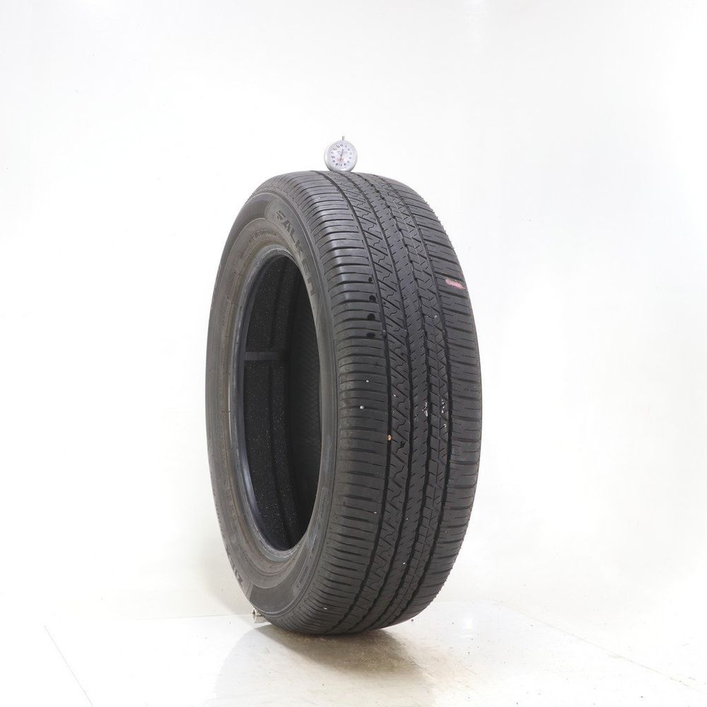 Set of (2) Used 225/60R18 Falken Ziex ZE001 A/S 100H - 7.5-8/32 - Image 1