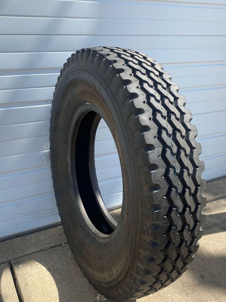Set of (4) New LT 11R24 Bridgestone V-steel MIX 857 All Steel Load H 16 Ply 1N/A - 23/32 - Image 1