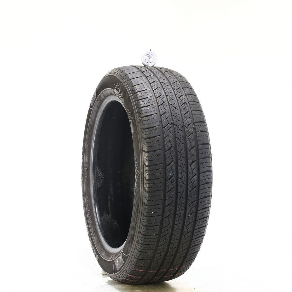 Set of (2) Used 225/55R19 Mavis All Season HT 99V - 7-8.5/32 - Image 1