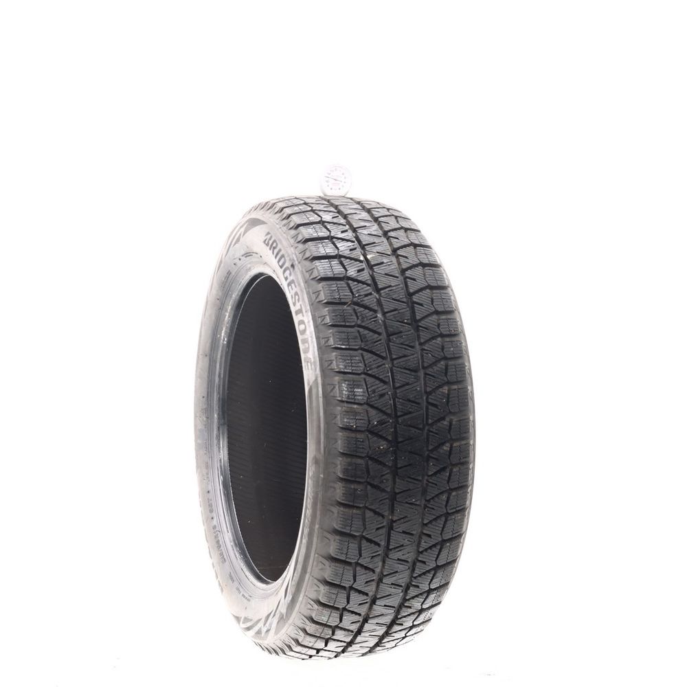 Set of (2) Used 215/55R18 Bridgestone Blizzak WS80 95T - 11/32 - Image 1
