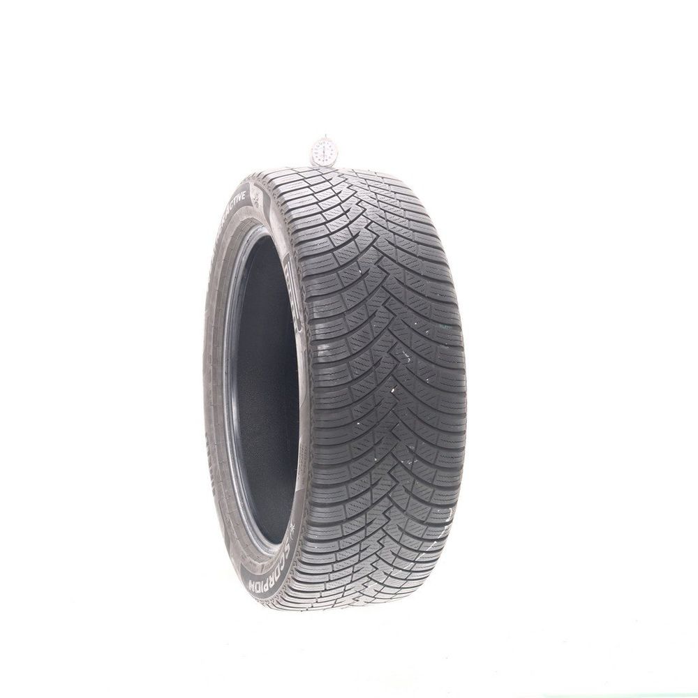 Set of (2) Used 245/50R20 Pirelli Scorpion Weather Active 105V - 6.5-8/32 - Image 1