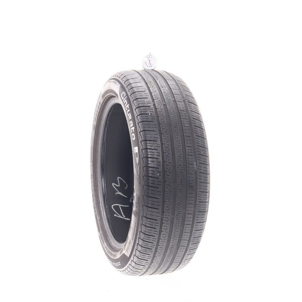 Set of (2) Used 225/50R18 Pirelli Cinturato P7 Run Flat 95V - 6-7.5/32 - Image 1