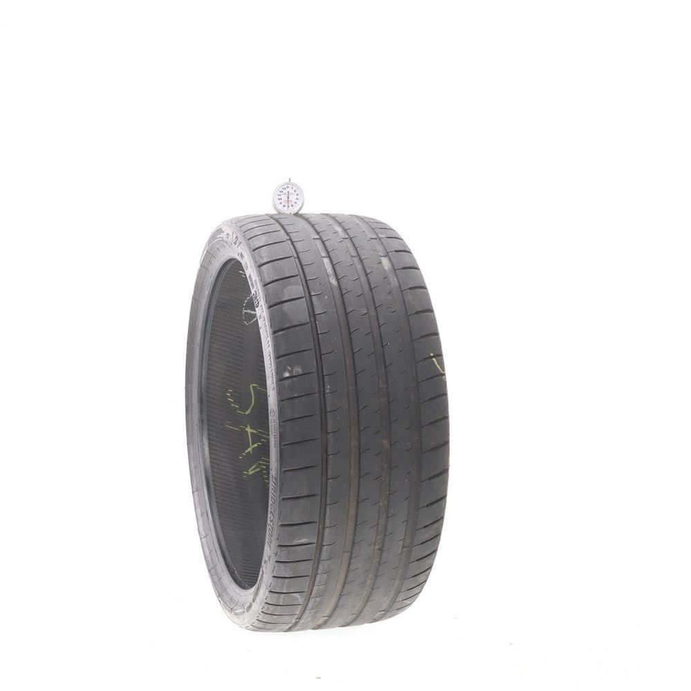 Set of (2) Used 245/30ZR20 Bridgestone Potenza Sport L 90Y - 7-8/32 - Image 1