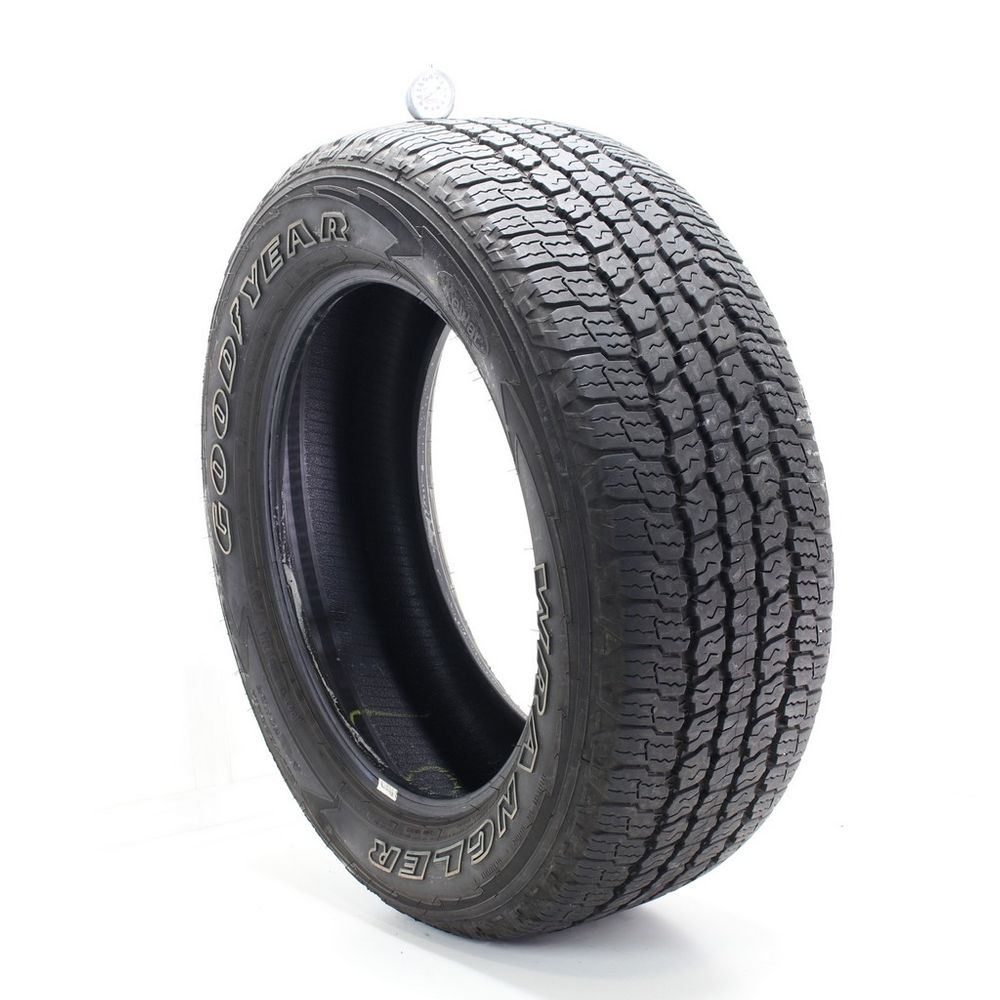 Set of (4) Used 275/55R20 Goodyear Wrangler All-Terrain Adventure Kevlar 113T - 9-10.5/32 - Image 1