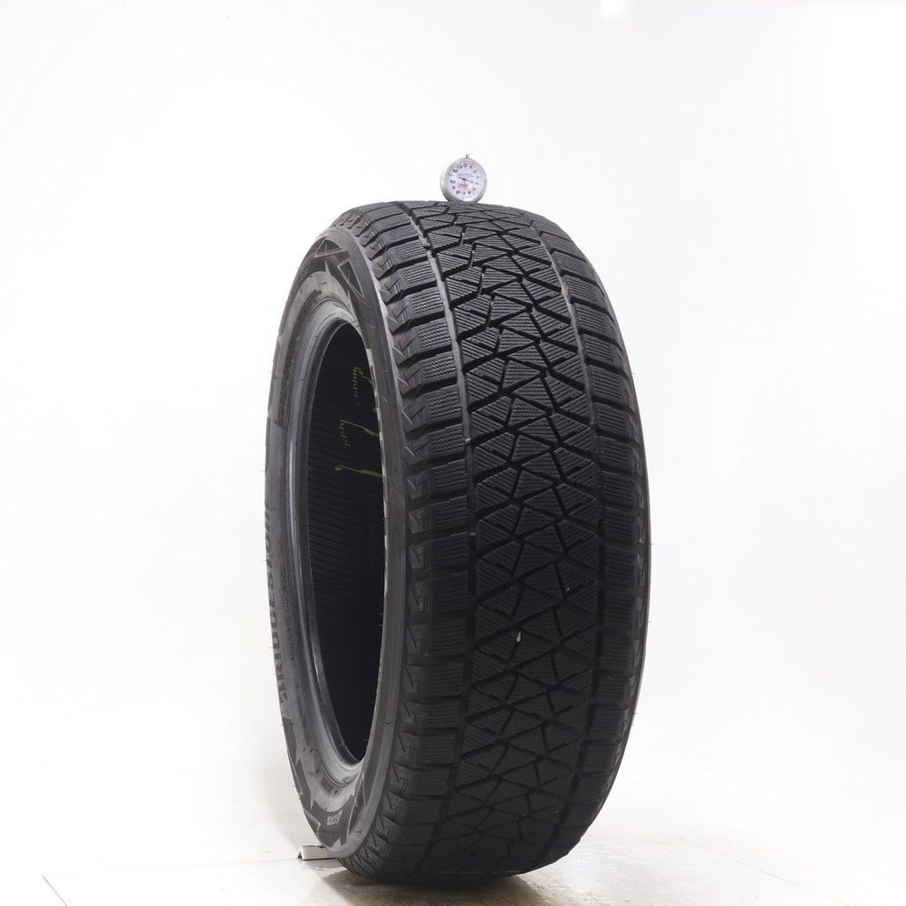 Set of (2) Used 245/55R19 Bridgestone Blizzak DM-V2 103T - 11-11.5/32 - Image 1