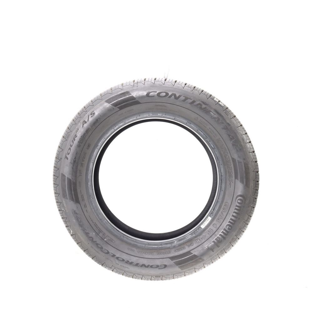 Set of (2) Used 195/65R15 Continental ControlContact Tour M A/S EV 91H - 9/32 - Image 3