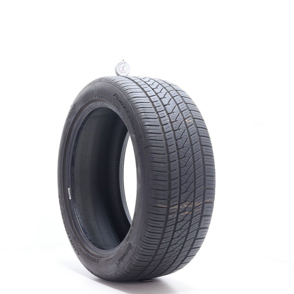 Used 245/45R18 Continental PureContact LS 100V - 8/32 - Image 1