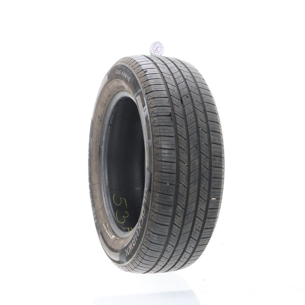Set of (2) Used 245/60R18 Blackhawk Agility SUV 105H - 7-8.5/32 - Image 4