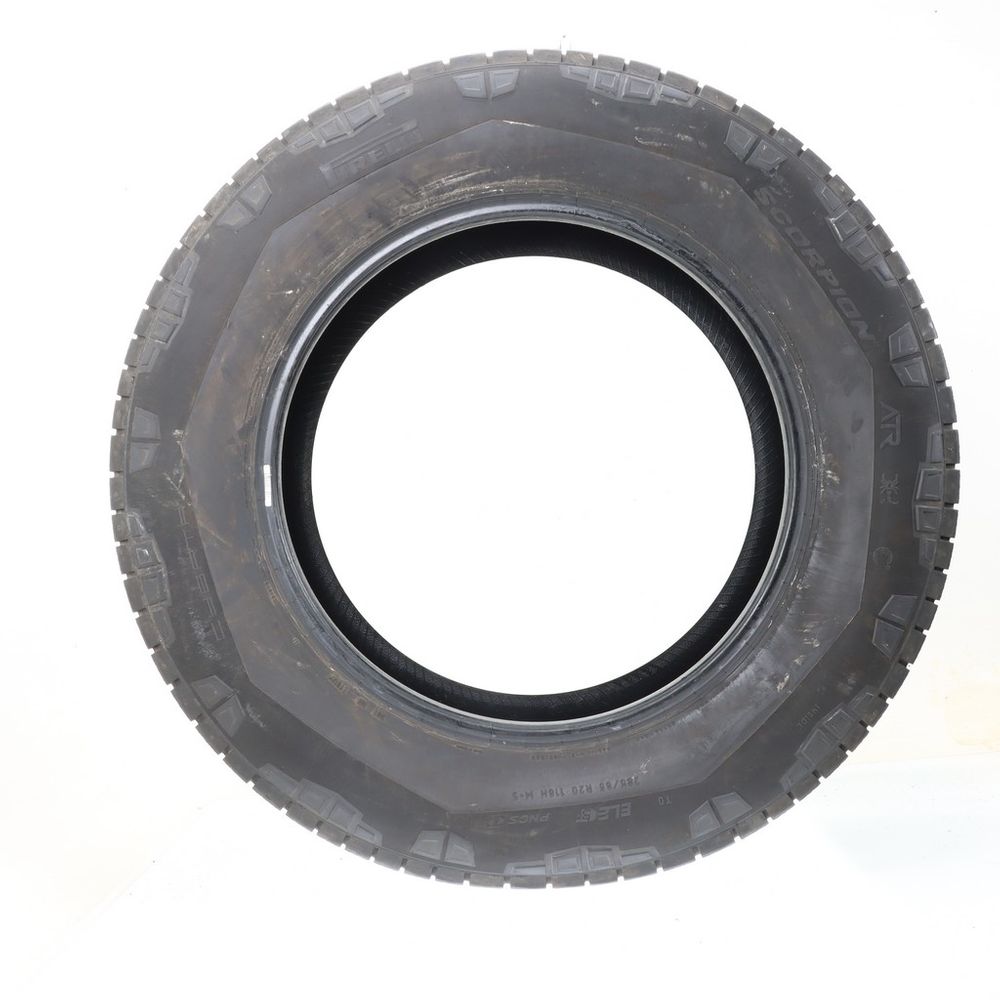 Set of (2) Used 285/65R20 Pirelli Scorpion ATR C TO Elect PNCS 116H - 7.5-9/32 - Image 3